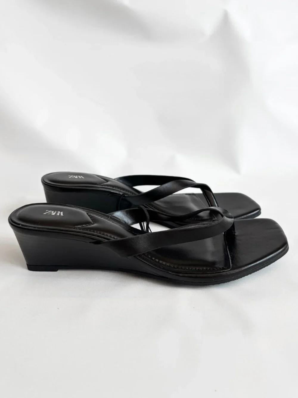 ZARA Wedge Heeled Sandals 2341/710/800 EU 38/ US 7.5 - Picture 11 of 16
